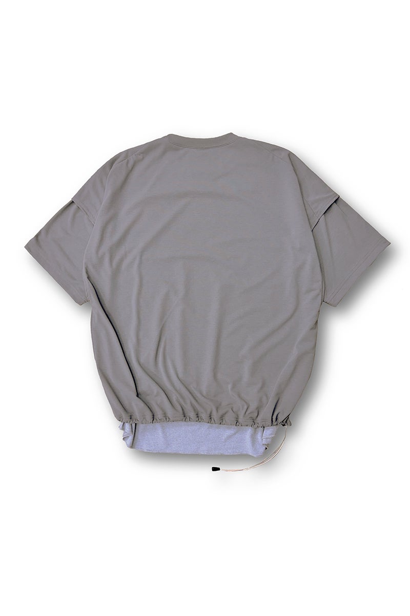 Poliquant(ポリクアント) THE LINKED SS LAYER PULLOVER リンクド半袖レイヤードプルオーバー 2601003