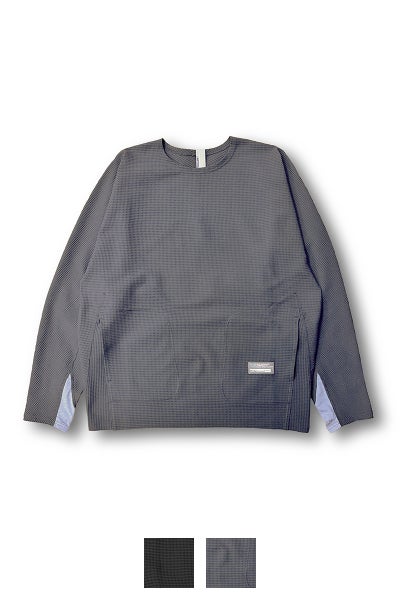 Poliquant(ポリクアント) THE DEFORMED PTRN. LS WAFFLE PULLOVER ディフォーメッドパターン長袖ワッフルプルオーバー 2601006