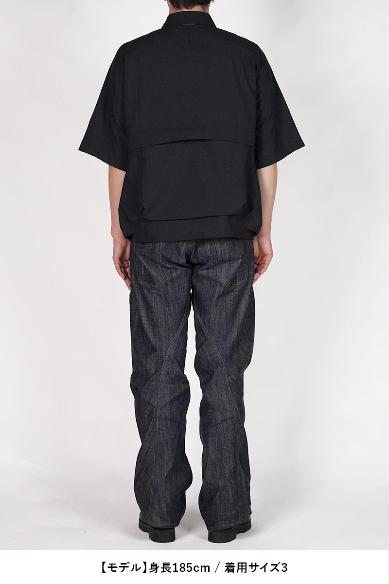 Poliquant(ポリクアント) THE MULTIPLE POCKETS S/S SHIRTS マルチプルポケット半袖シャツ 2601009