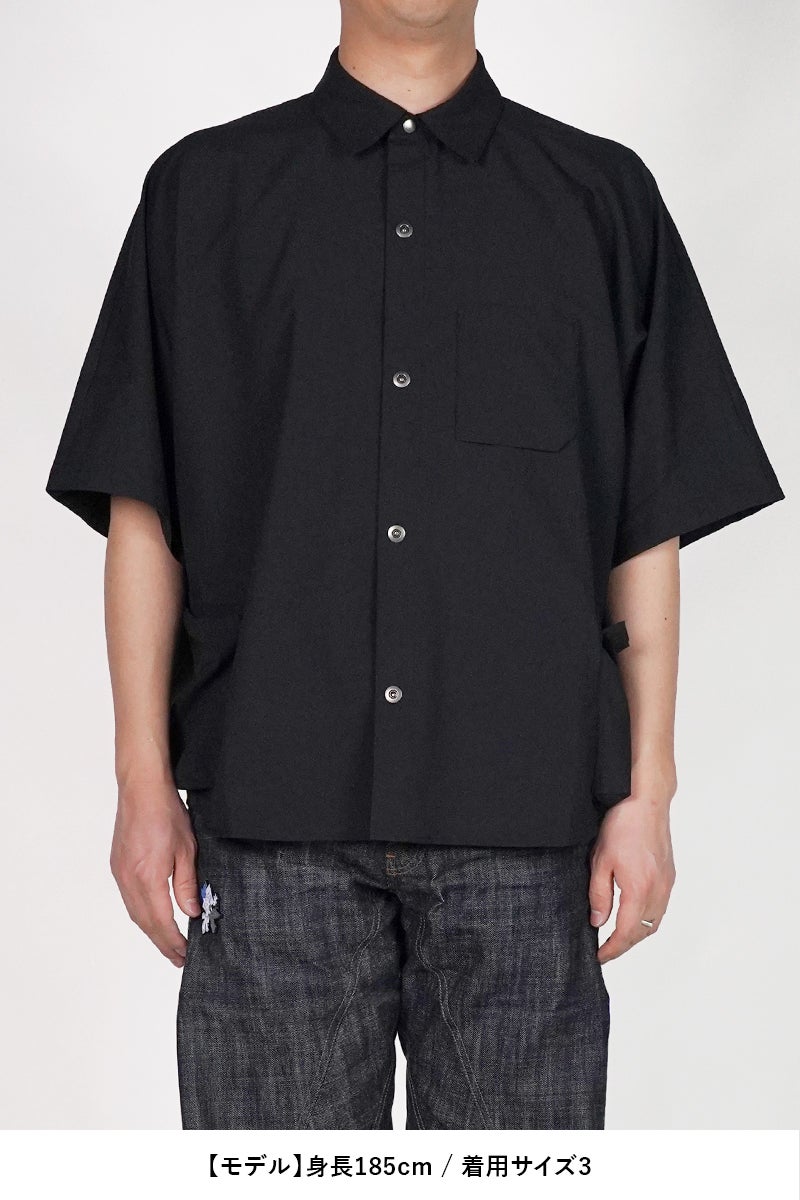 Poliquant(ポリクアント) THE MULTIPLE POCKETS S/S SHIRTS マルチプルポケット半袖シャツ 2601009