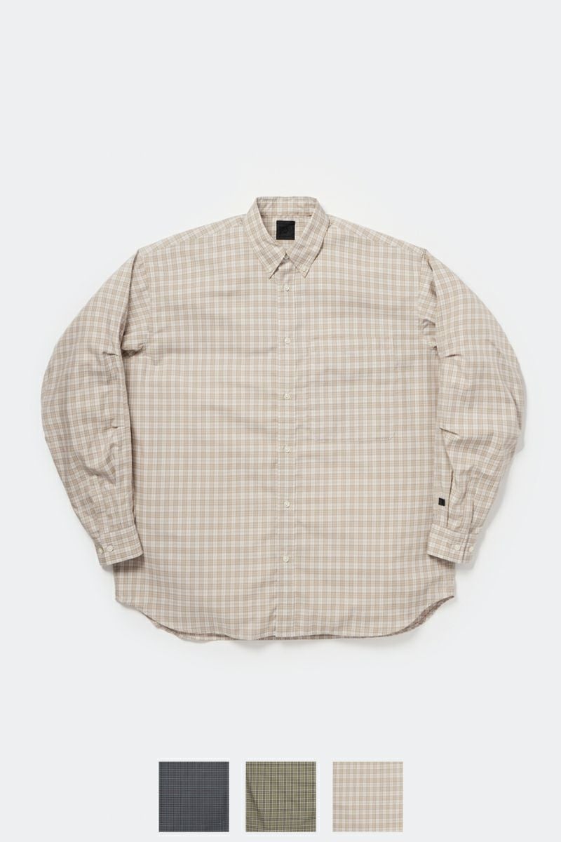 DAIWA PIER 39(ダイワピア39) TECH BUTTON DOWN SHIRT L/S GREN PLAID テックボタンダウンシャツ長袖グレンチェック BE-80026