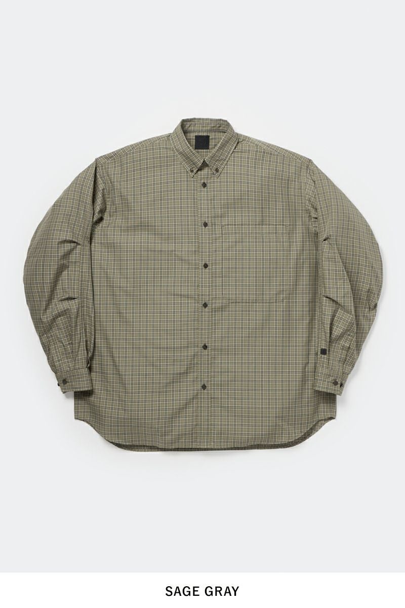 DAIWA PIER 39(ダイワピア39) TECH BUTTON DOWN SHIRT L/S GREN PLAID テックボタンダウンシャツ長袖グレンチェック BE-80026