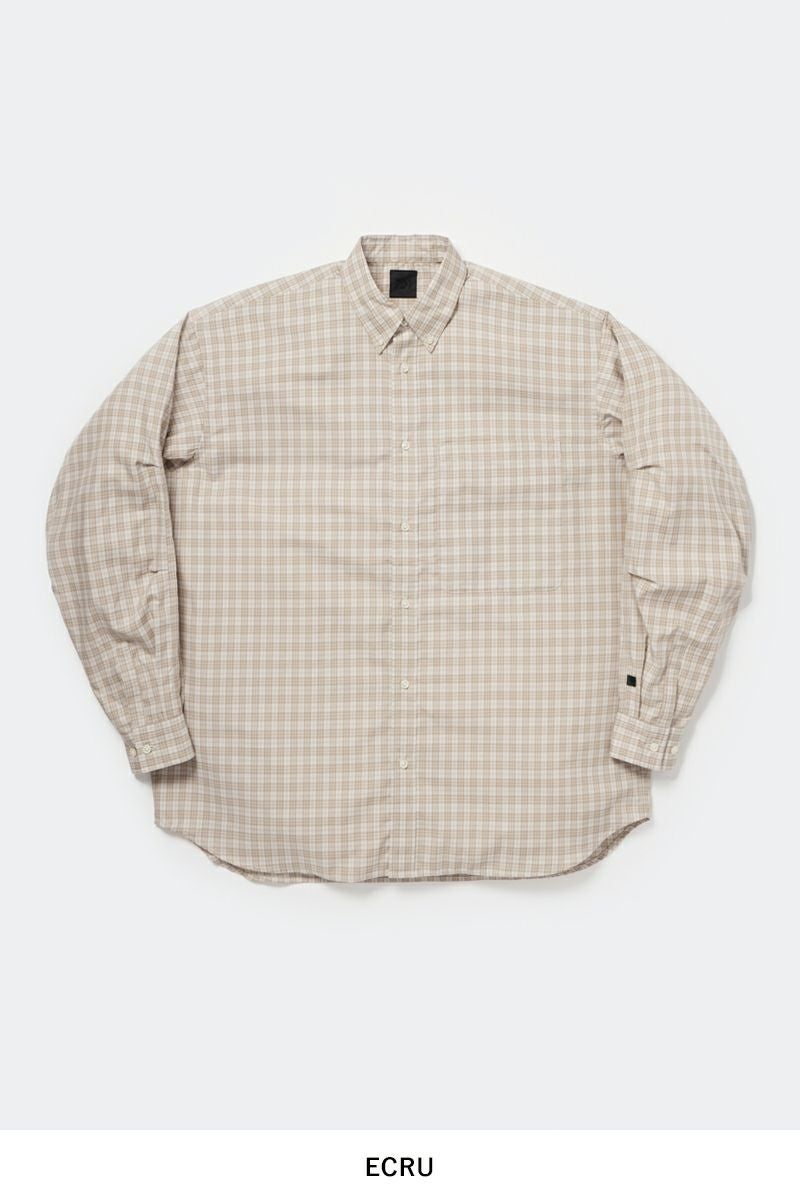 DAIWA PIER 39(ダイワピア39) TECH BUTTON DOWN SHIRT L/S GREN PLAID テックボタンダウンシャツ長袖グレンチェック BE-80026