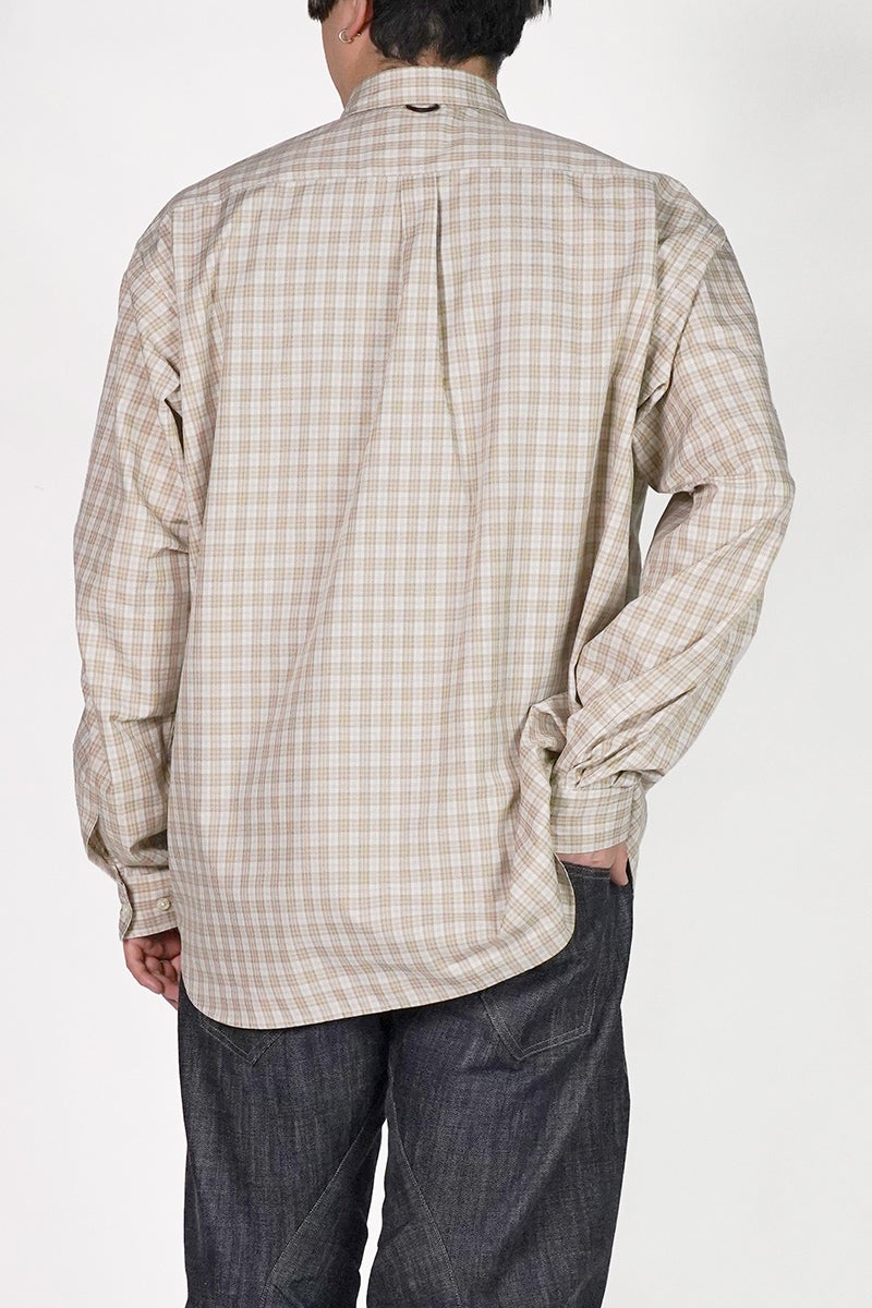 DAIWA PIER 39(ダイワピア39) TECH BUTTON DOWN SHIRT L/S GREN PLAID テックボタンダウンシャツ長袖グレンチェック BE-80026