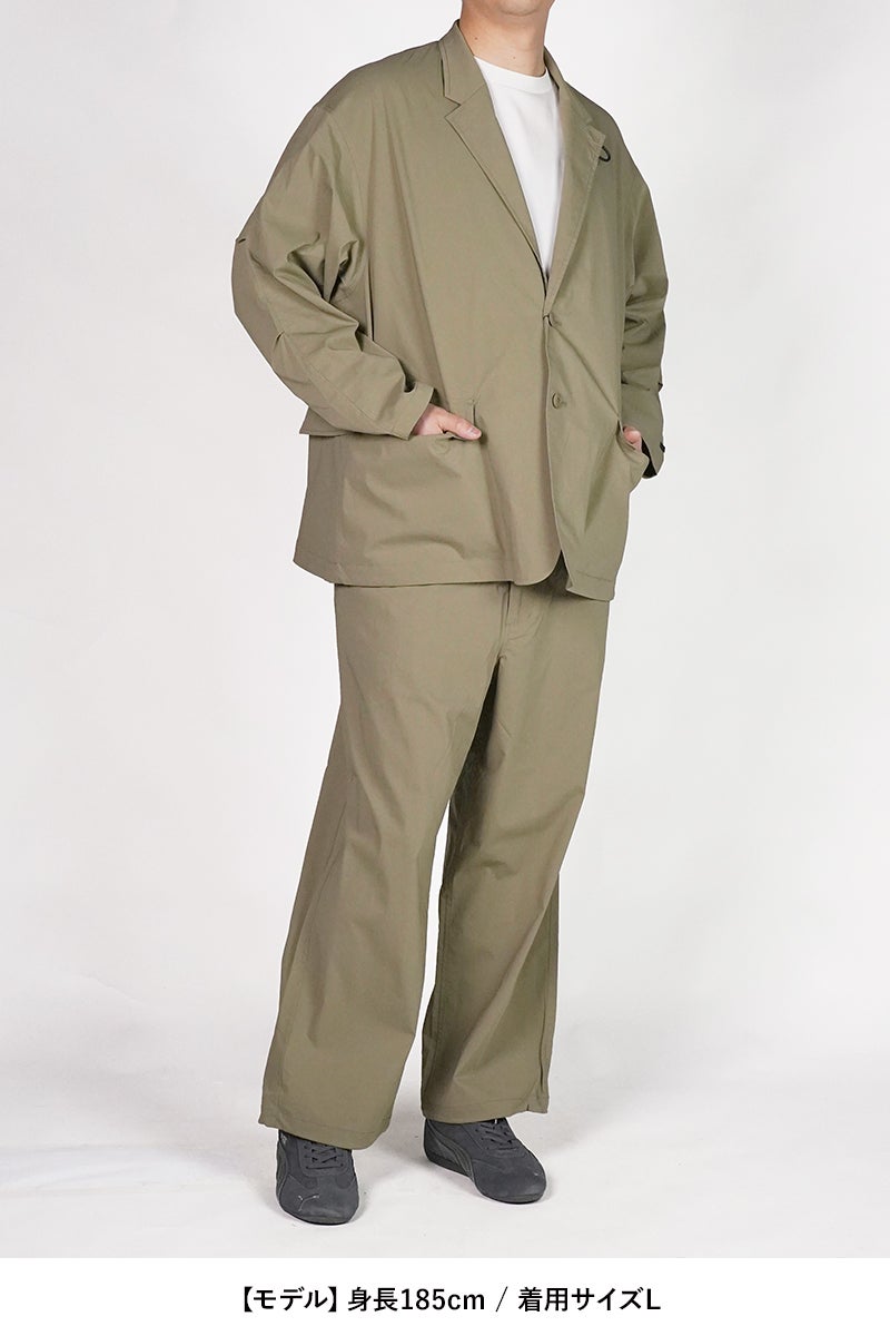 DAIWA PIER 39(ダイワピア39) TECH LOOSE 2B JACKET テックルーズ2ボタンジャケット BJ-50026