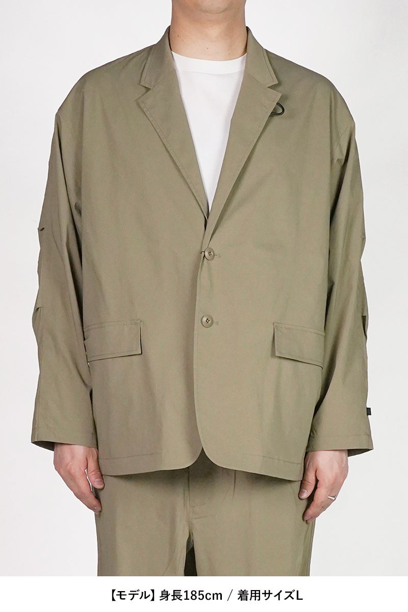 DAIWA PIER 39(ダイワピア39) TECH LOOSE 2B JACKET テックルーズ2ボタンジャケット BJ-50026