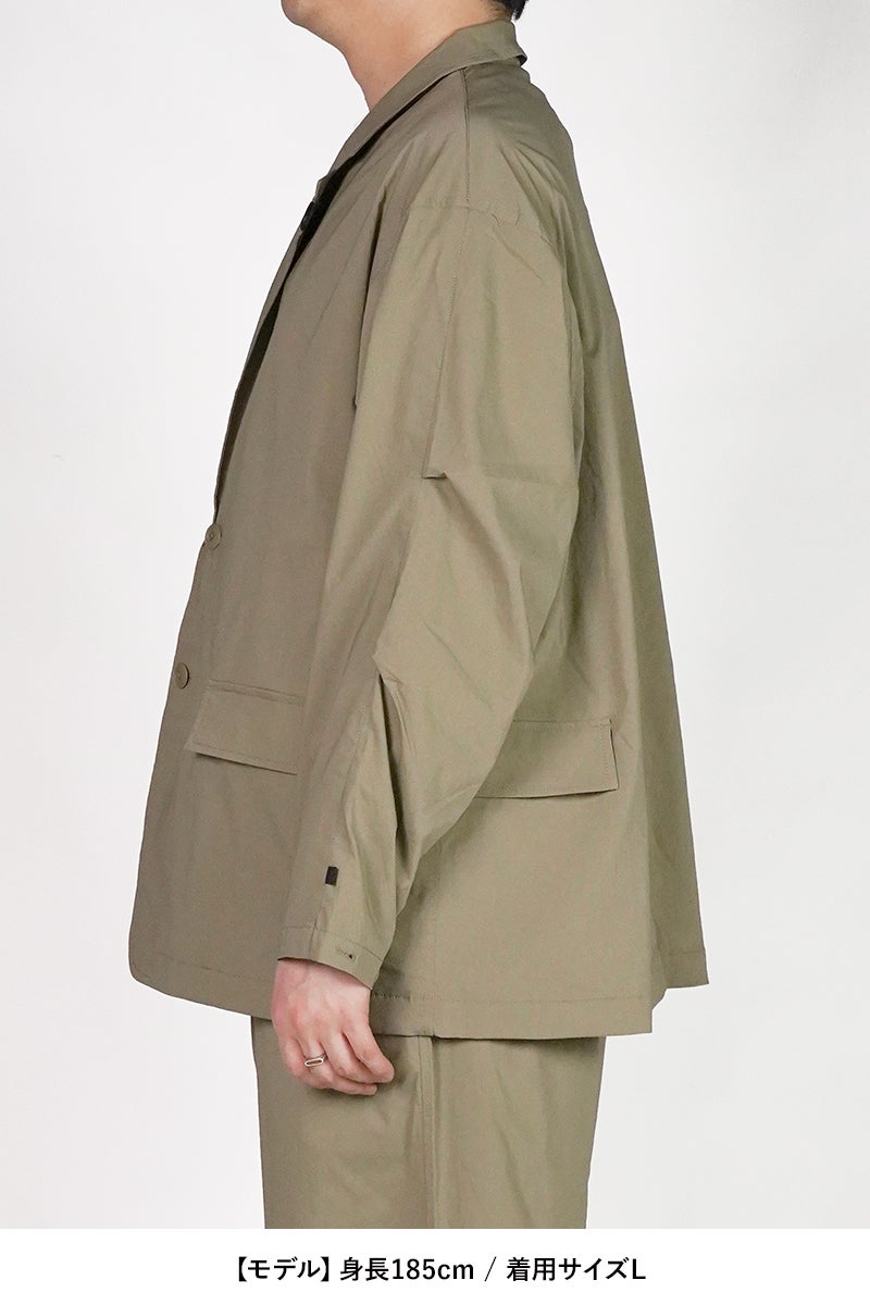 DAIWA PIER 39(ダイワピア39) TECH LOOSE 2B JACKET テックルーズ2ボタンジャケット BJ-50026