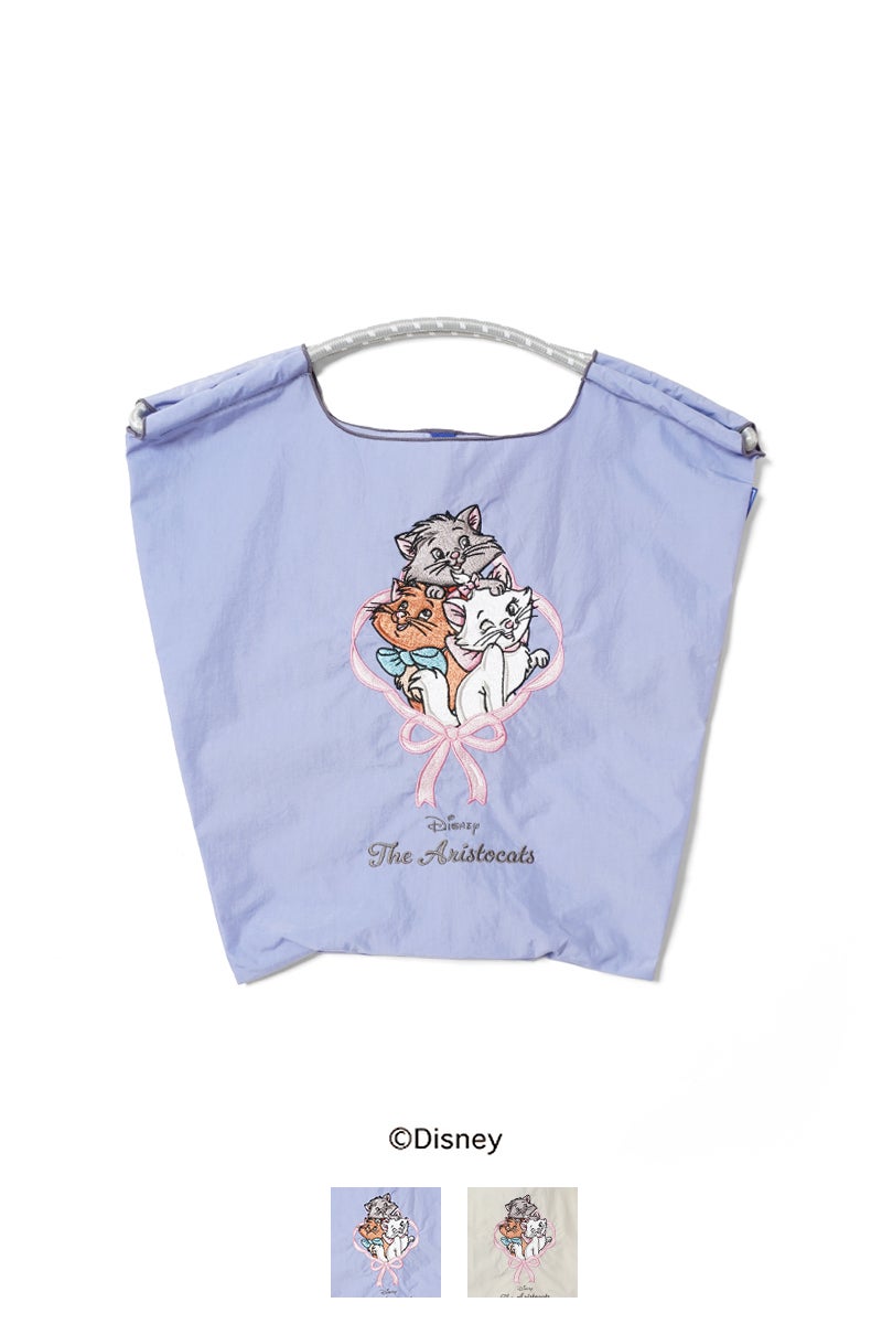 Ball & Chain(ボールアンドチェーン) DISNEY THE Aristocats Ribbon(M) ディズニー おしゃれキャットリボン マリー ベルリオーズ トゥルーズ ショッピングバック トートバッグ 324010