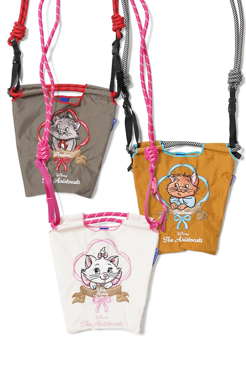 Ball & Chain(ボールアンドチェーン) DISNEY Marie Ribbon(S) Berlioz Ribbon(S) Toulouse Ribbon(S) ディズニー おしゃれキャット マリー トゥルーズ ベルリオーズ ショッピングバック トートバッグ 324211