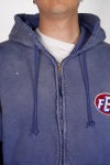 BOWWOW(バウワウ) FER MOTORSPORT ZIP HOODIE AGED モータースポーツジップフーディー エイジド BW261-FMSZH