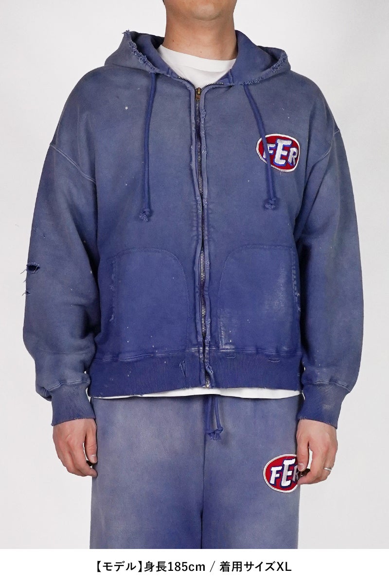 BOWWOW(バウワウ) | BOWWOW(バウワウ) FER MOTORSPORT ZIP HOODIE AGED
