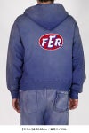 BOWWOW(バウワウ) FER MOTORSPORT ZIP HOODIE AGED モータースポーツジップフーディー エイジド BW261-FMSZH