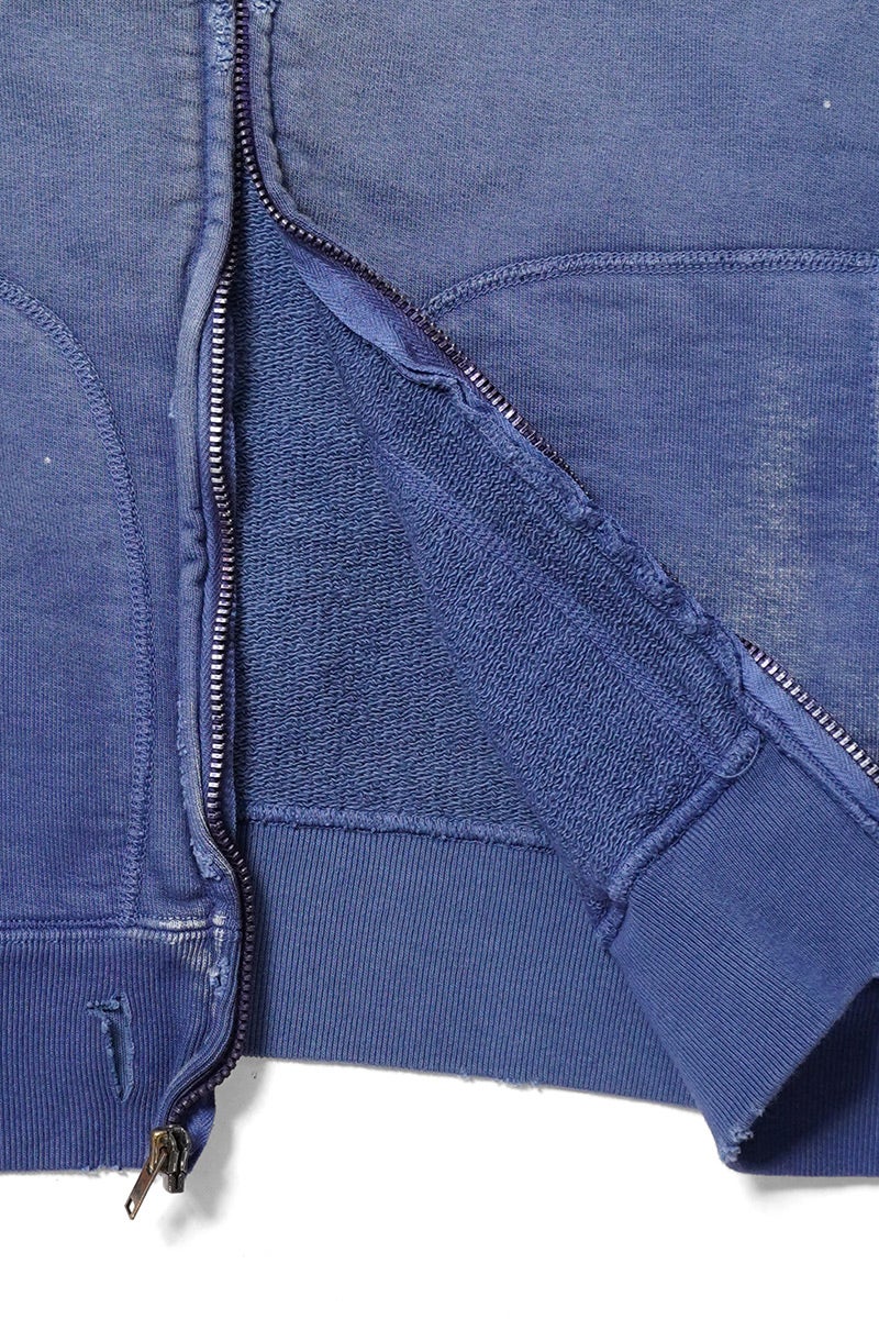 BOWWOW(バウワウ) FER MOTORSPORT ZIP HOODIE AGED モータースポーツジップフーディー エイジド BW261-FMSZH