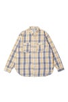 BOWWOW(バウワウ) UNIQUE POCKET CHECKED FLANNEL SHIRT AGED ユニークポケットチェックフランネルシャツ エイジド BW261-UPFSA