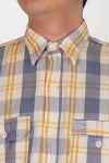 BOWWOW(バウワウ) UNIQUE POCKET CHECKED FLANNEL SHIRT AGED ユニークポケットチェックフランネルシャツ エイジド BW261-UPFSA