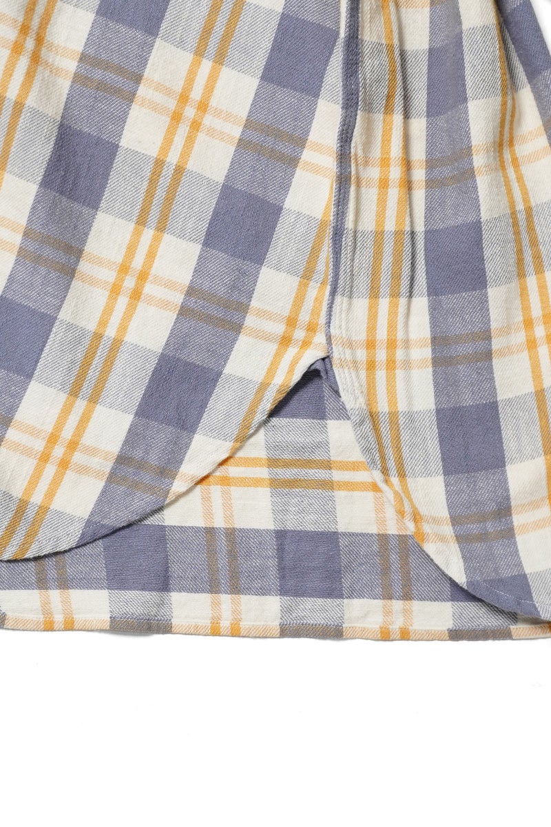 BOWWOW(バウワウ) UNIQUE POCKET CHECKED FLANNEL SHIRT AGED ユニークポケットチェックフランネルシャツ エイジド BW261-UPFSA