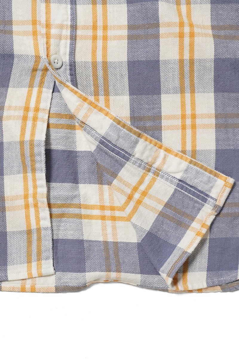 BOWWOW(バウワウ) UNIQUE POCKET CHECKED FLANNEL SHIRT AGED ユニークポケットチェックフランネルシャツ エイジド BW261-UPFSA