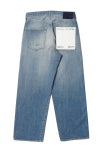 visvim(ビズビム) SOCIAL SCULPTURE 01 EX WIDE DMGD-43 ソーシャルスカルプチャー エクストラワイド 5ポケットデニムパンツ 0126105005007