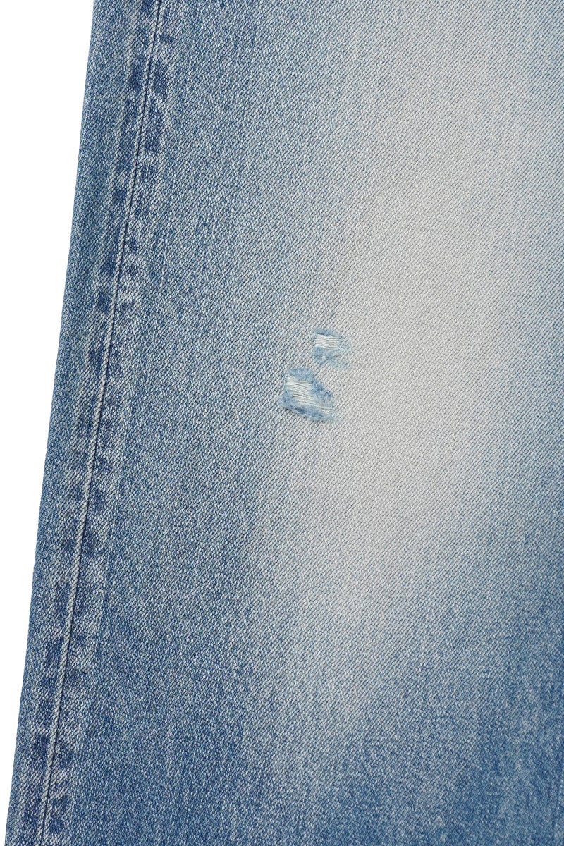 visvim(ビズビム) SOCIAL SCULPTURE 01 EX WIDE DMGD-43 ソーシャルスカルプチャー エクストラワイド 5ポケットデニムパンツ 0126105005007