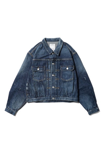 visvim(ビズビム) SS 101X JKT DMGD-1010 デニムジャケット 0126105006003