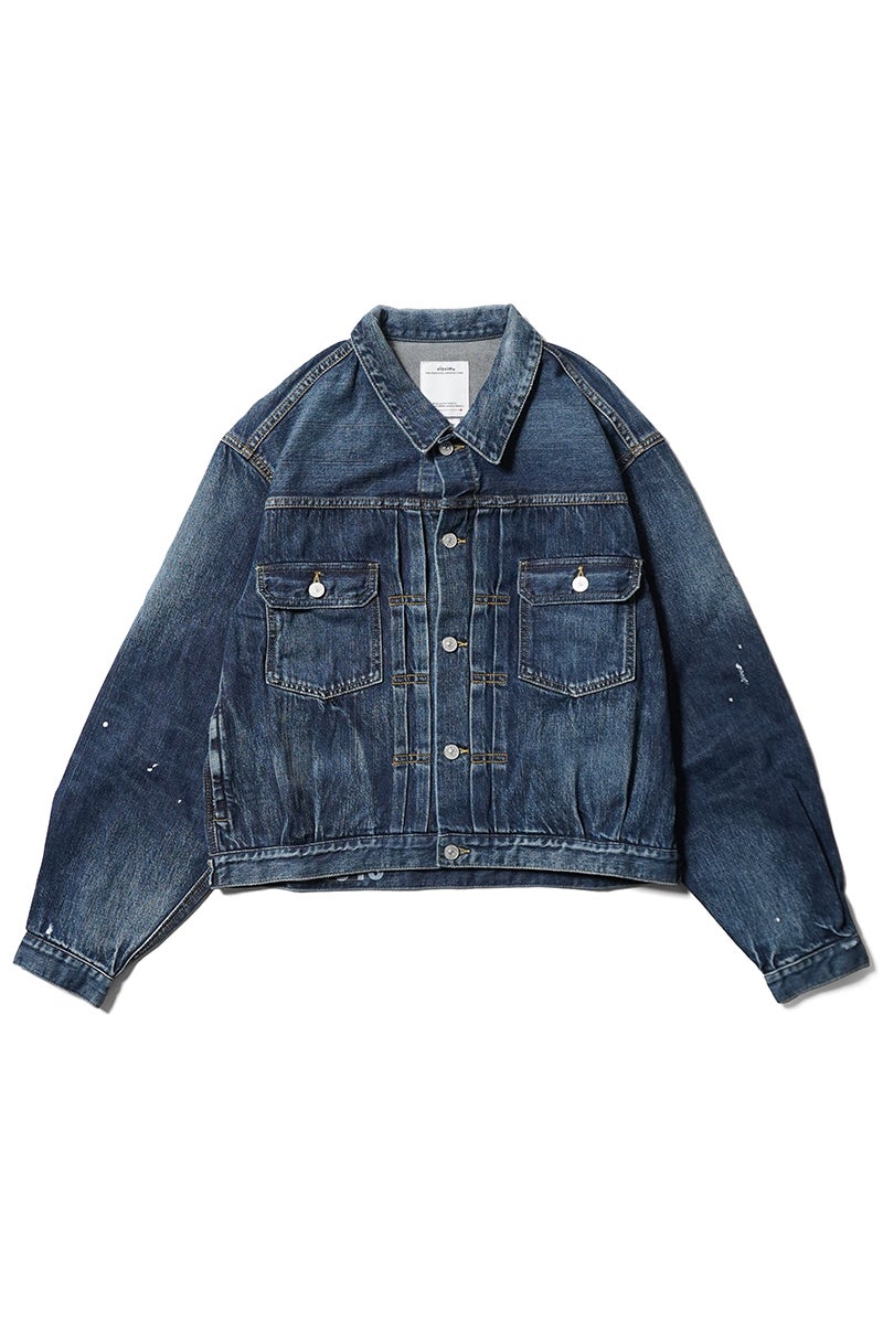 visvim(ビズビム) SS 101X JKT DMGD-1010 デニムジャケット 0126105006003