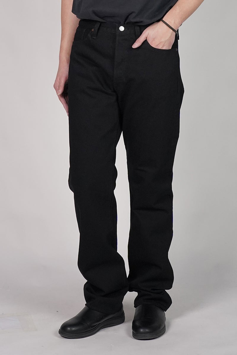 SAINT Mxxxxxx(セントマイケル) SM-MK8-0000-077 / BLACK DENIM PANTS STRAIGHT / BLACK ブラックデニムストレートパンツ