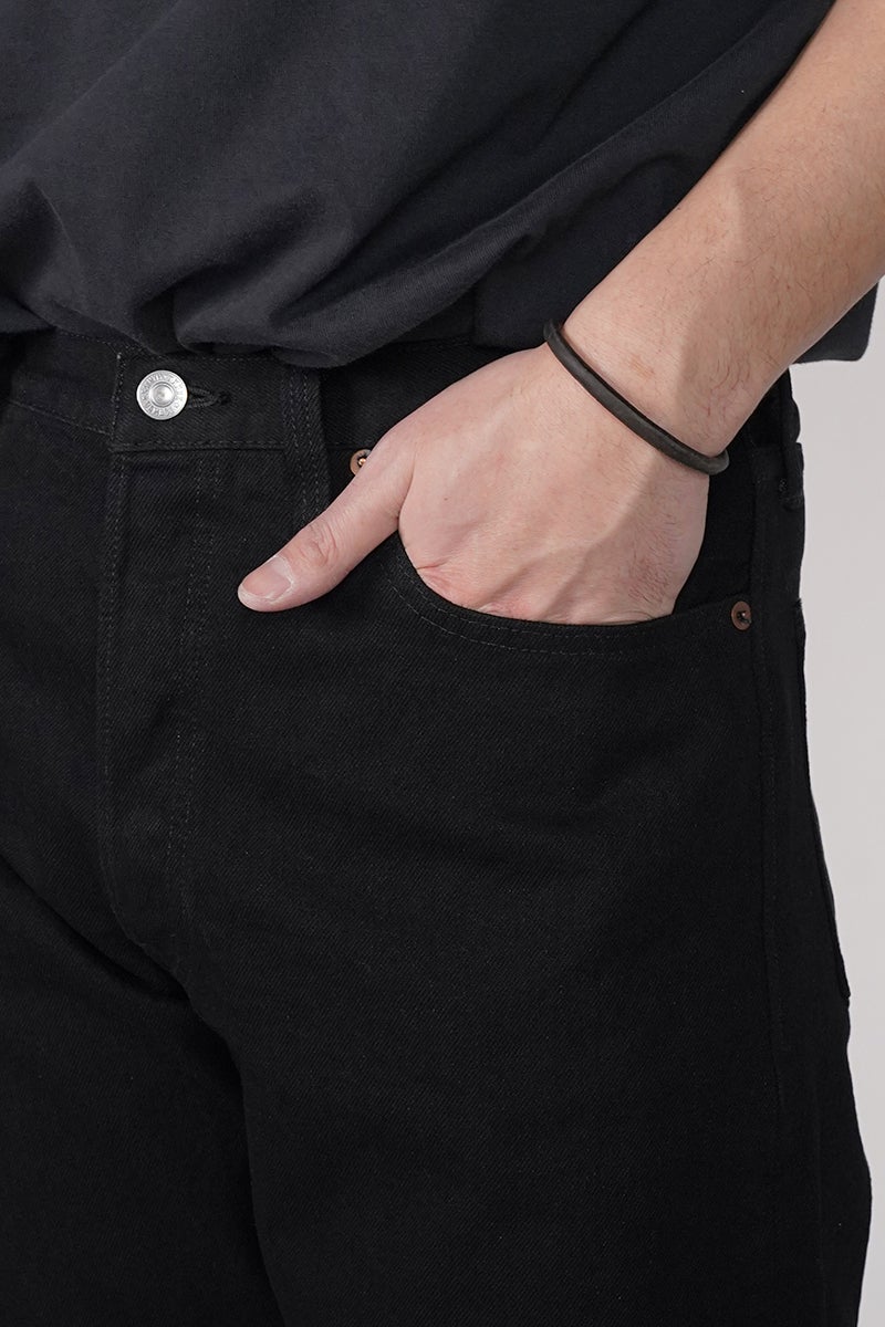 SAINT Mxxxxxx(セントマイケル) SM-MK8-0000-077 / BLACK DENIM PANTS STRAIGHT / BLACK ブラックデニムストレートパンツ