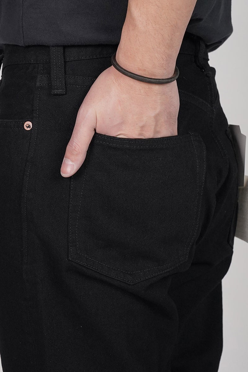 SAINT Mxxxxxx(セントマイケル) SM-MK8-0000-077 / BLACK DENIM PANTS STRAIGHT / BLACK ブラックデニムストレートパンツ