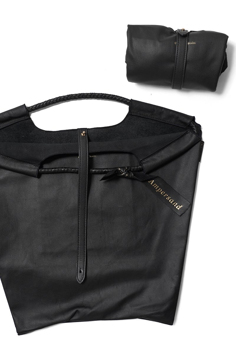  Ball & Chain(ボールアンドチェーン) × Ampersand(アンパサンド) WL BandC ウォッシャブルレザー トートバッグ 380001