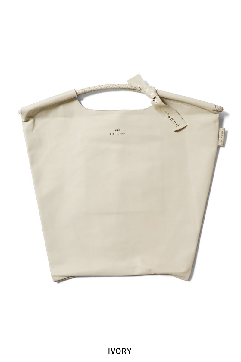  Ball & Chain(ボールアンドチェーン) × Ampersand(アンパサンド) WL BandC ウォッシャブルレザー トートバッグ 380001