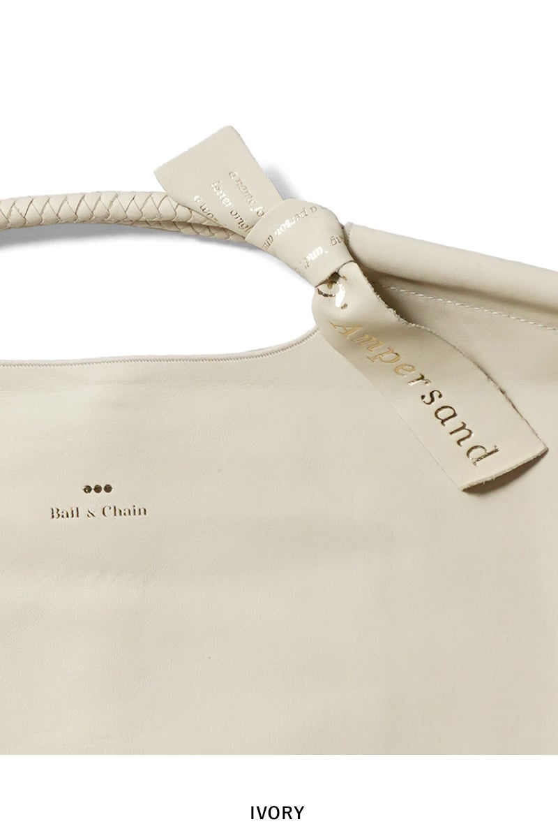  Ball & Chain(ボールアンドチェーン) × Ampersand(アンパサンド) WL BandC ウォッシャブルレザー トートバッグ 380001