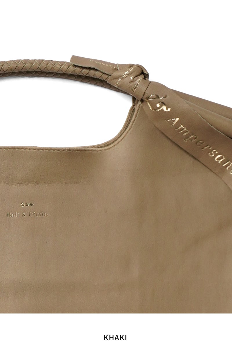  Ball & Chain(ボールアンドチェーン) × Ampersand(アンパサンド) WL BandC ウォッシャブルレザー トートバッグ 380001