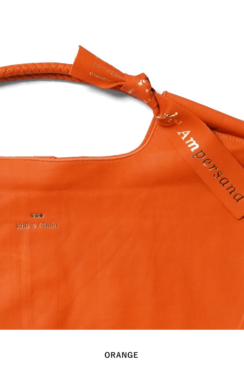  Ball & Chain(ボールアンドチェーン) × Ampersand(アンパサンド) WL BandC ウォッシャブルレザー トートバッグ 380001