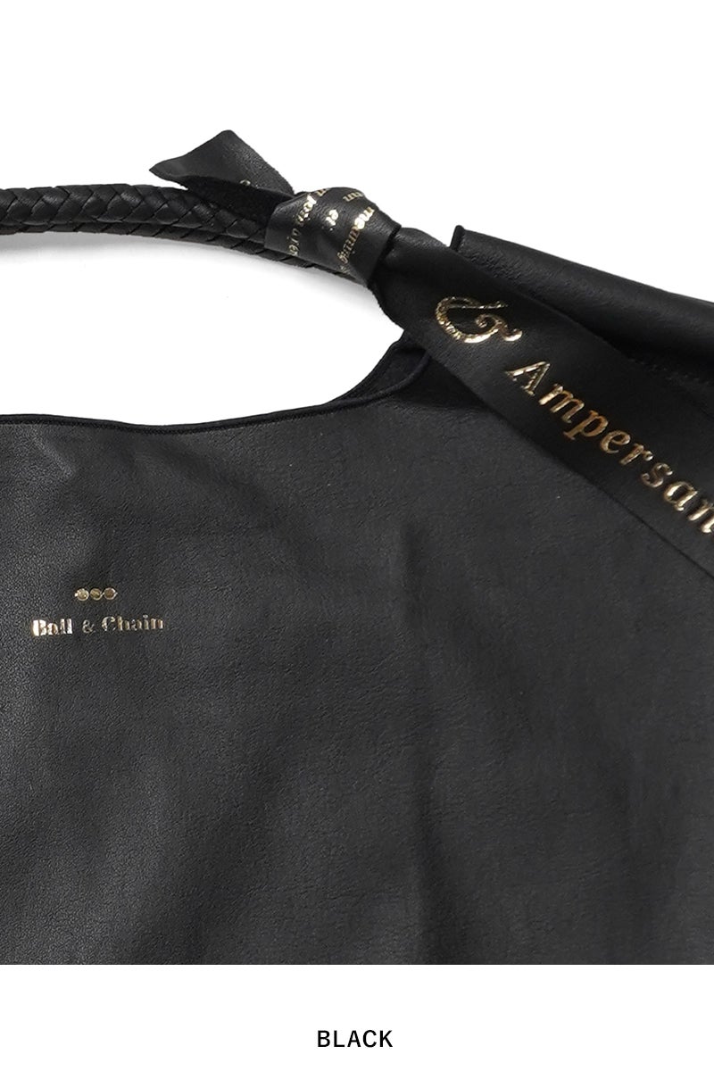  Ball & Chain(ボールアンドチェーン) × Ampersand(アンパサンド) WL BandC ウォッシャブルレザー トートバッグ 380001