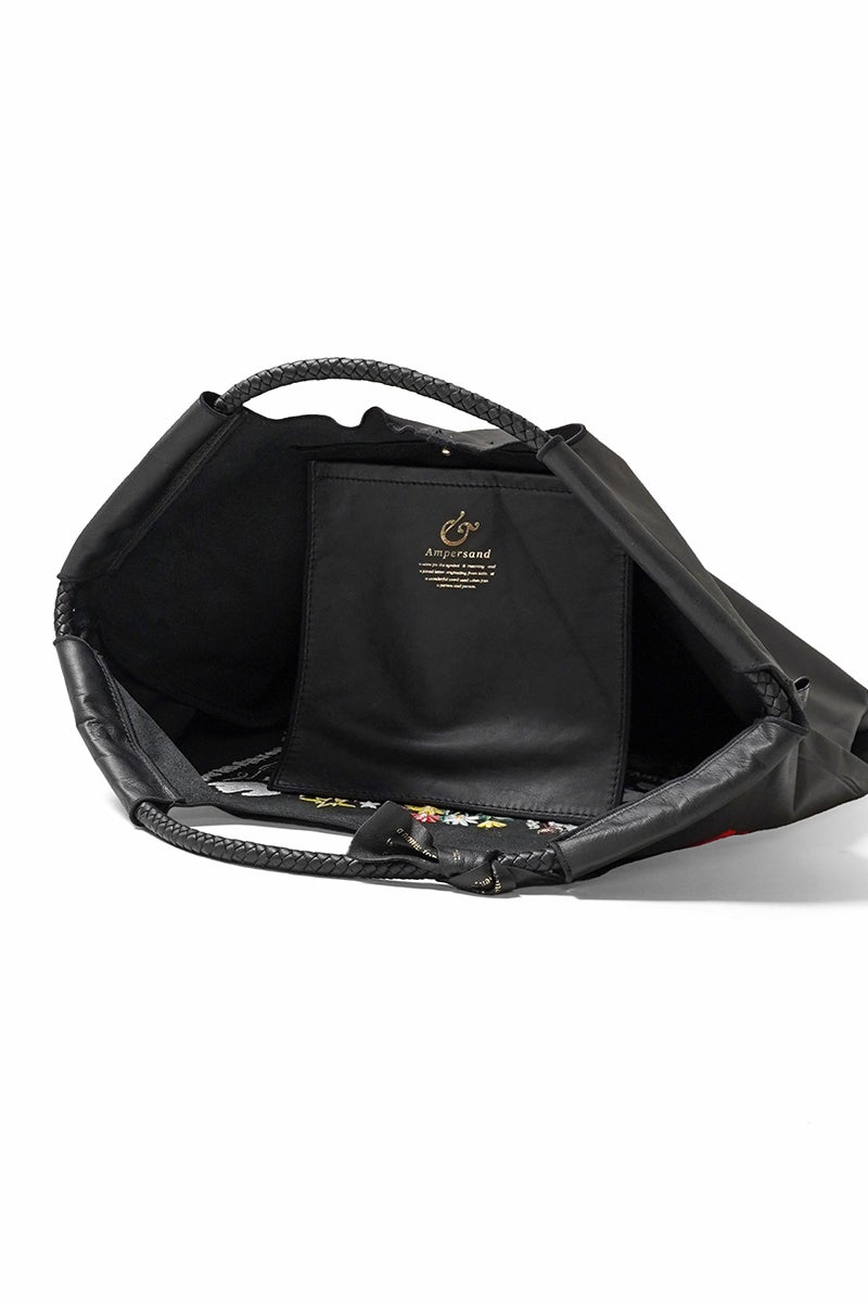 Ball & Chain(ボールアンドチェーン) × Ampersand(アンパサンド) WL S.HOPE ウォッシャブルレザー セキネホープ ショッピングバック トートバッグ 380005