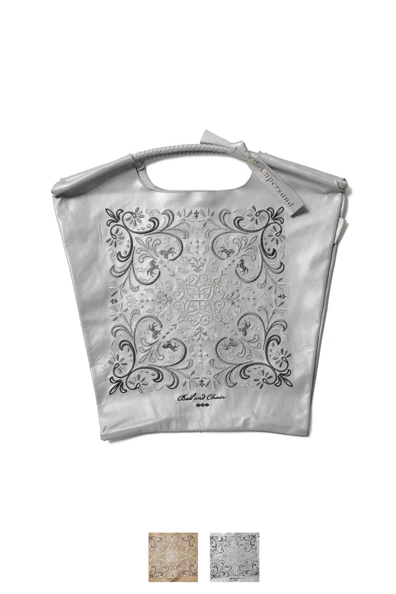 Ball & Chain(ボールアンドチェーン) × Ampersand(アンパサンド) WL D.HORSE ウォッシャブルレザー ダマスクホース 380007