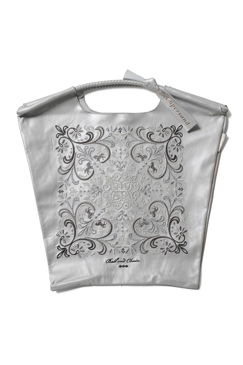 Ball & Chain(ボールアンドチェーン) × Ampersand(アンパサンド) WL D.HORSE ウォッシャブルレザー ダマスクホース 380007