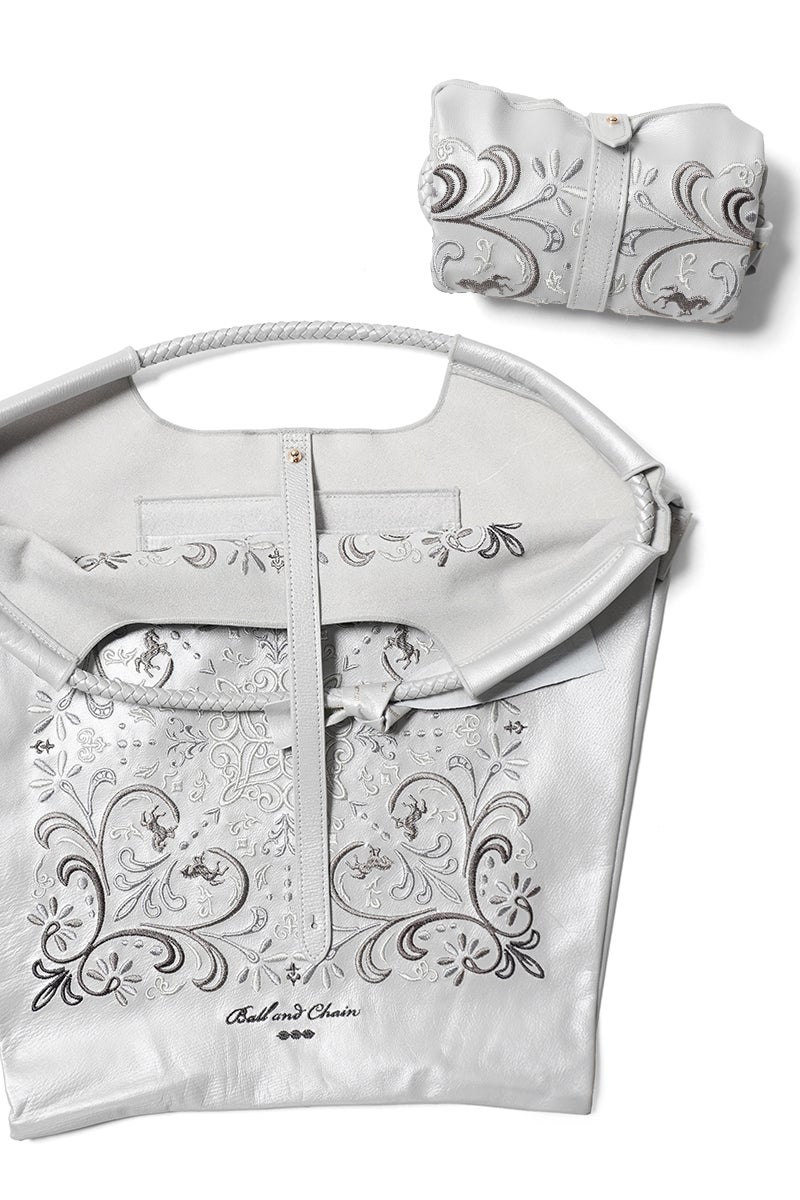 Ball & Chain(ボールアンドチェーン) × Ampersand(アンパサンド) WL D.HORSE ウォッシャブルレザー ダマスクホース 380007