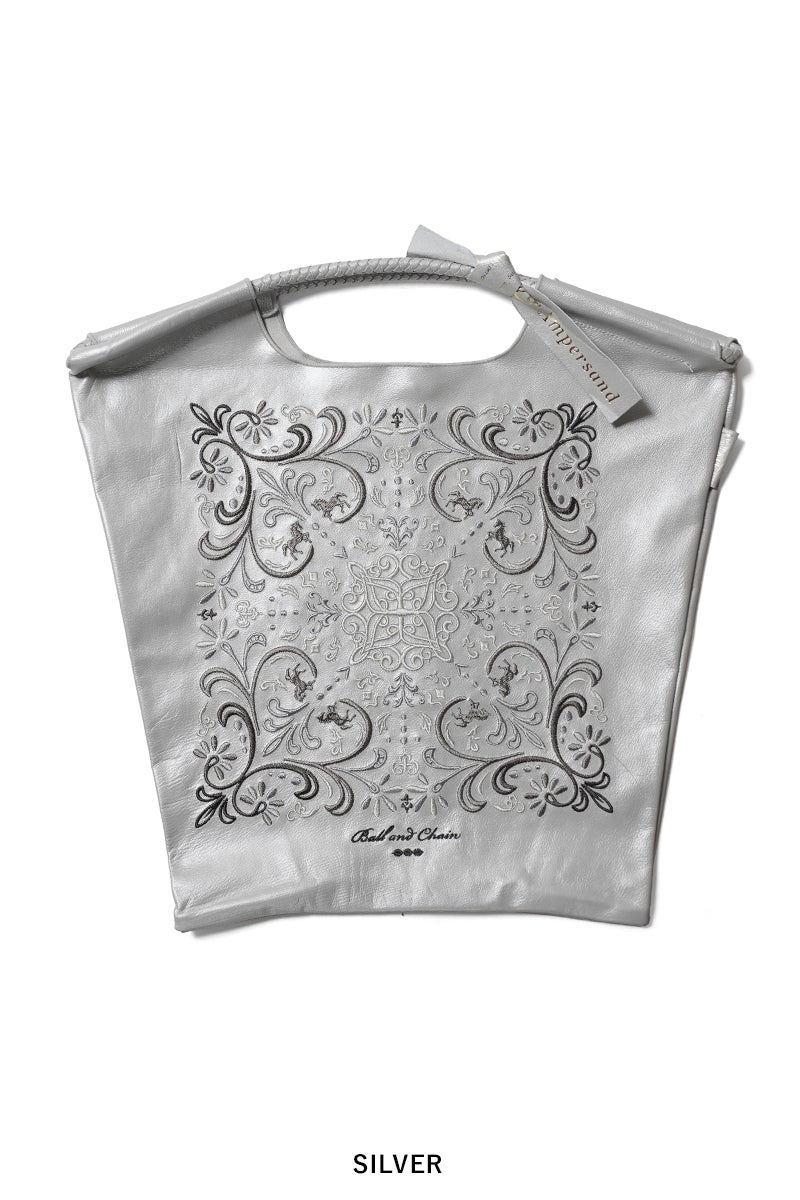 Ball & Chain(ボールアンドチェーン) × Ampersand(アンパサンド) WL D.HORSE ウォッシャブルレザー ダマスクホース 380007