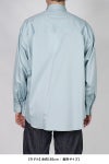 Graphpaper(グラフペーパー) Silicon Poplin Oversized Regular Collar Shirt シリコンポプリンレギュラーカラーシャツ GM261-50180