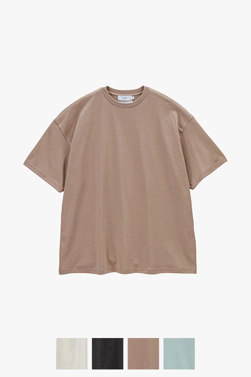 Graphpaper(グラフペーパー) Tri Spun Cotton S/S Oversized Tee トリスパンコットン半袖オバーサイズTシャツ GM261-70351