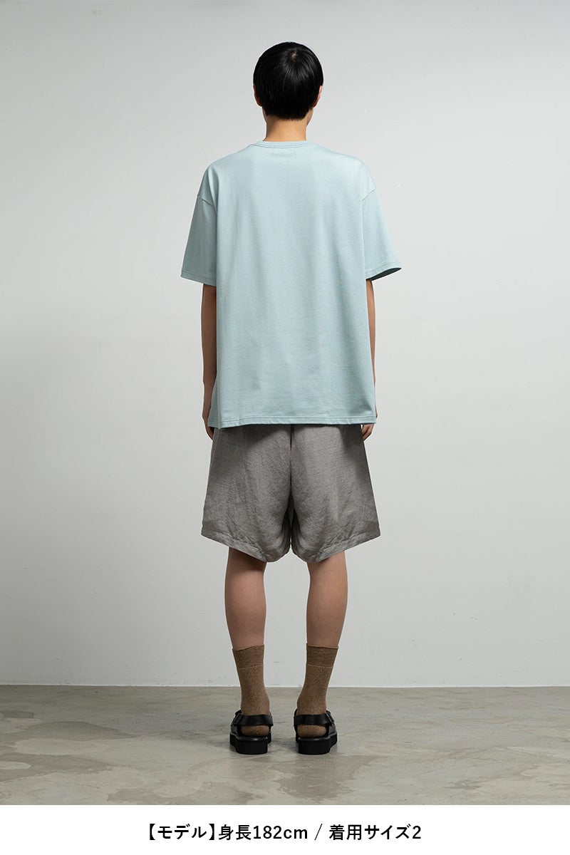 Graphpaper(グラフペーパー) Tri Spun Cotton S/S Oversized Tee トリスパンコットン半袖オバーサイズTシャツ GM261-70351