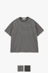 Graphpaper(グラフペーパー) Tri Spun Border S/S Tee トリスパンボーダー半袖Tシャツ GU261-70120B