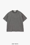 Graphpaper(グラフペーパー) Tri Spun Border S/S Tee トリスパンボーダー半袖Tシャツ GU261-70120B