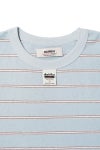 DAIRIKU(ダイリク) "Waist Studs" Border H-S Tee ウエストスタッズ ボーダーTシャツ 26SS C3