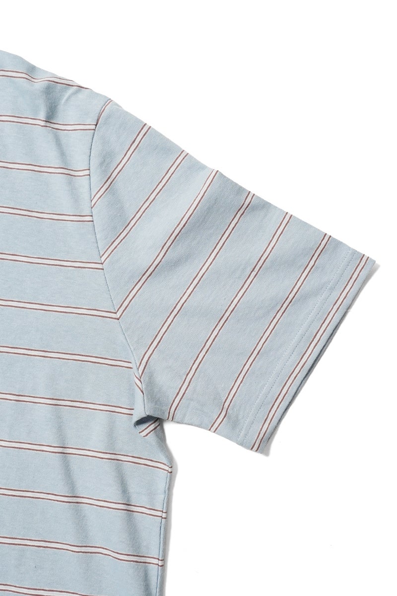 DAIRIKU(ダイリク) "Waist Studs" Border H-S Tee ウエストスタッズ ボーダーTシャツ 26SS C3