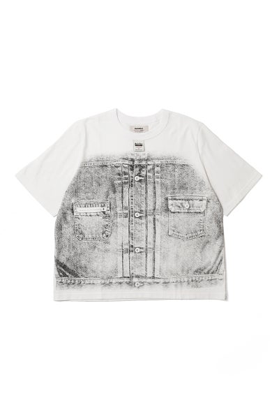 DAIRIKU(ダイリク) "Matt" Transfer Print Fancy Dobby H-S Tag Tee マット トランスファープリントファンシードビータグTシャツ 26SS C7