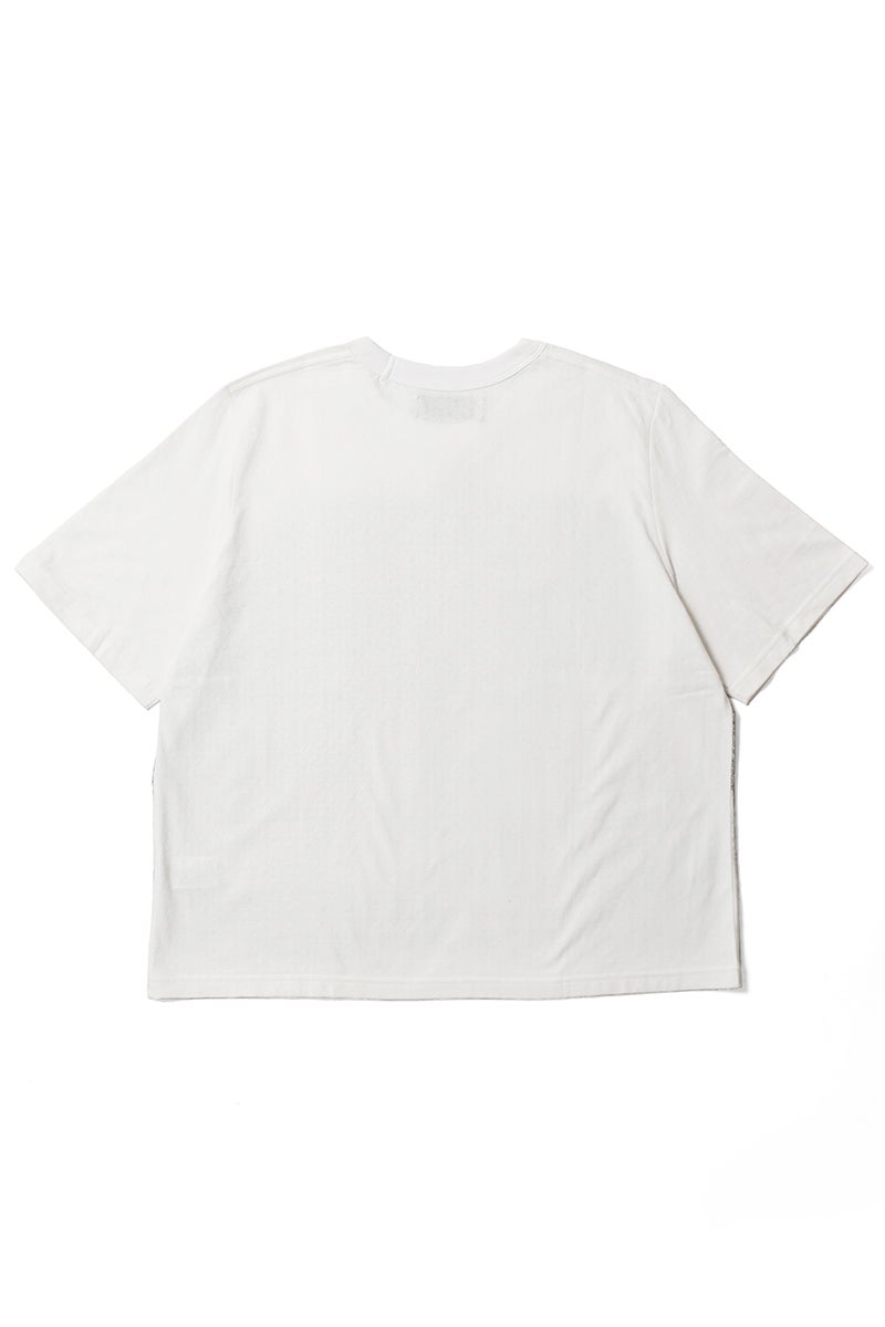 DAIRIKU(ダイリク) "Matt" Transfer Print Fancy Dobby H-S Tag Tee マット トランスファープリントファンシードビータグTシャツ 26SS C7