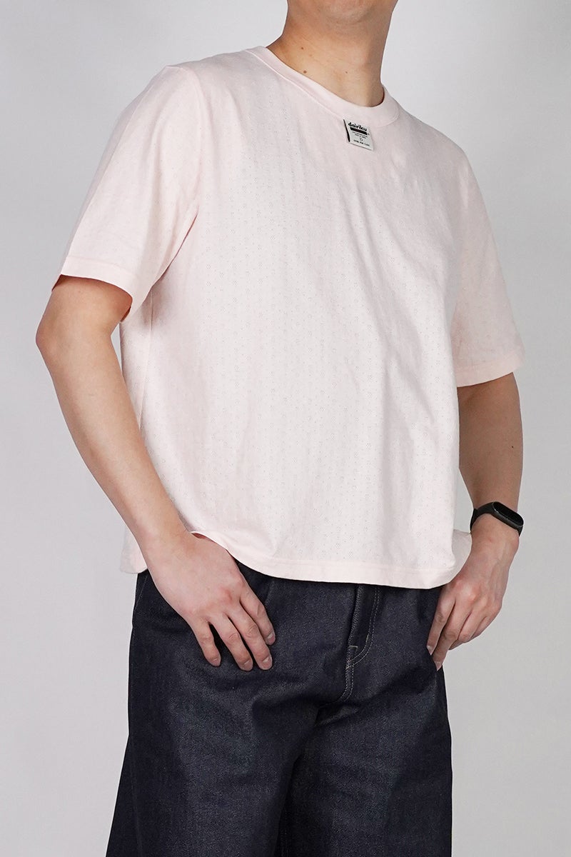 DAIRIKU(ダイリク) "Ripley" Fancy Dobby H-S Tag Tee リプリー ファンシードビータグTシャツ 26SS C9