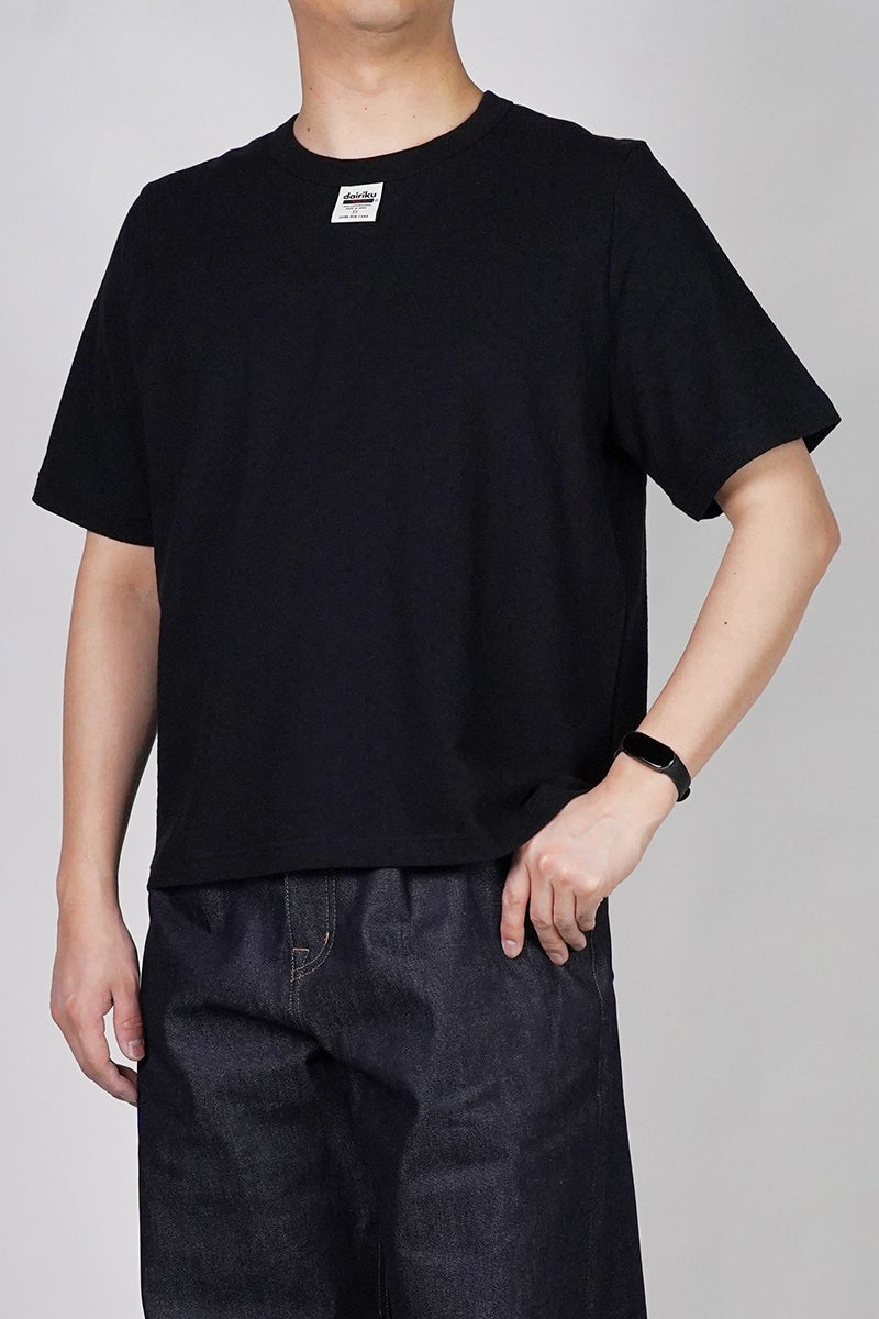 DAIRIKU(ダイリク) "Ripley" Fancy Dobby H-S Tag Tee リプリー ファンシードビータグTシャツ 26SS C9